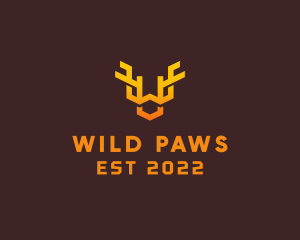 Animal - Animal Antlers Horn logo design