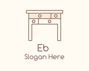 Wood Table Drawer  Logo