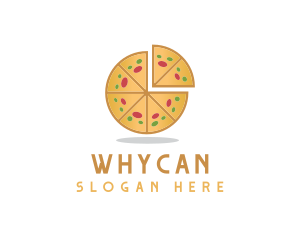 Pizza Pie Slice Logo