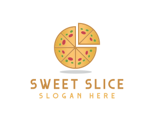 Pie - Pizza Pie Slice logo design