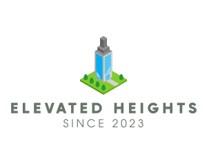 Tall - Modern Office Building logo design