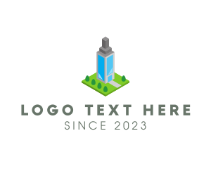 Office - Modern Office Building logo design