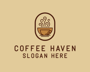 Cafe - Hot Coffee Cafe logo design