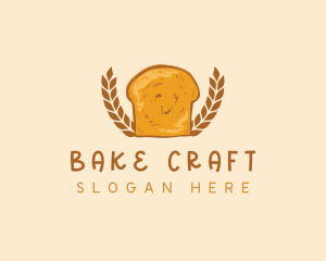 Bread Bakery Wheat logo design