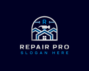 Carpentry Hammer Repair logo design