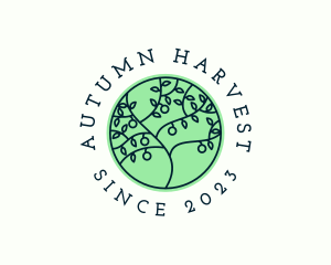 Tree Harvest Agriculture  logo design