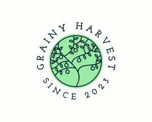 Tree Harvest Agriculture  logo design