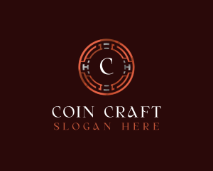  Crypto Coin Token logo design