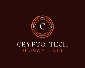  Crypto Coin Token logo design