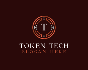 Token - Crypto Coin Token logo design