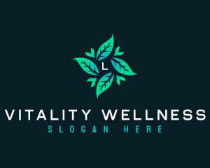 Natural Leaf Wellness logo design