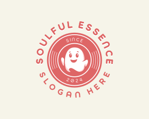 Soul - Scary Happy Ghost logo design