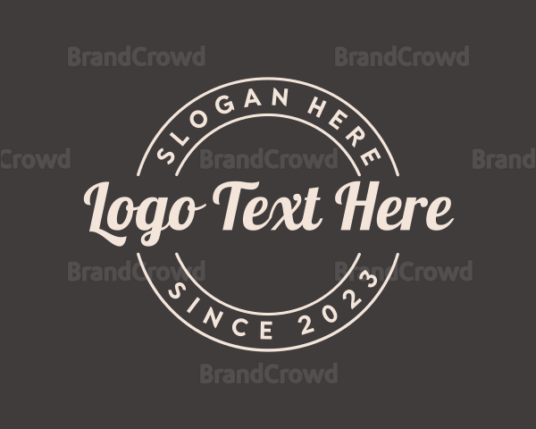 Generic Fashion Brand Logo