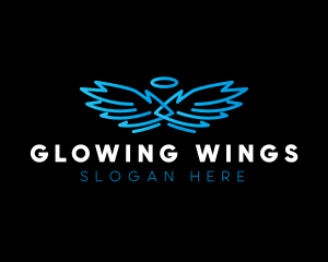 Holy Angel Wings logo design