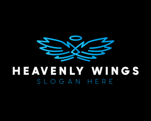 Holy Angel Wings logo design