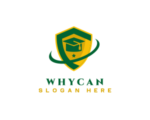 Graduate School - Graduation Cap Scholar logo design