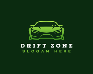 Drifting - Sports Car Racing logo design