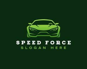  Sports Car Racing logo design