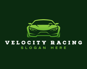  Sports Car Racing logo design