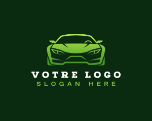 Rental - Sports Car Racing logo design