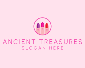 Manicure Nail Spa logo design