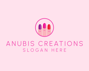 Manicure Nail Spa logo design