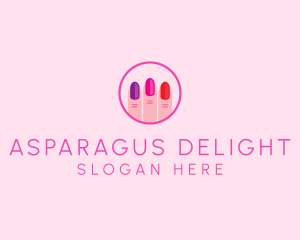 Manicure Nail Spa logo design