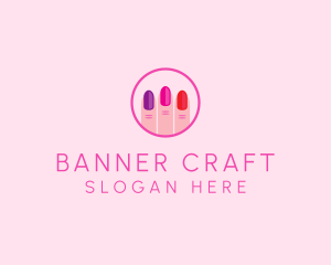 Manicure Nail Spa logo design