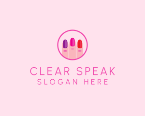 Manicure Nail Spa logo design