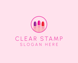 Manicure Nail Spa logo design