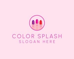 Manicure Nail Spa logo design