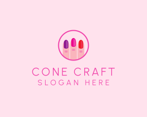 Manicure Nail Spa logo design