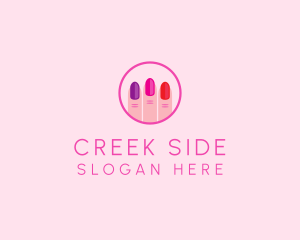 Manicure Nail Spa logo design