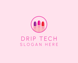 Manicure Nail Spa logo design