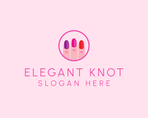 Manicure Nail Spa logo design