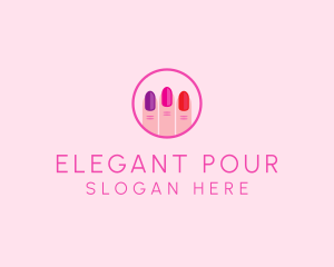 Manicure Nail Spa logo design