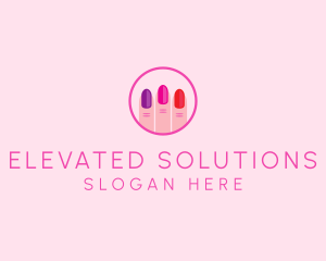 Manicure Nail Spa logo design