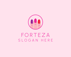 Manicure Nail Spa logo design