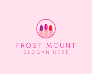 Manicure Nail Spa logo design