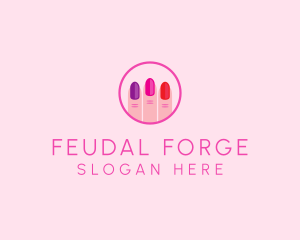 Manicure Nail Spa logo design