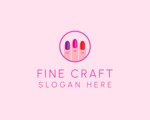 Manicure Nail Spa logo design