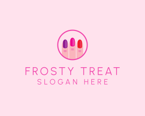 Manicure Nail Spa logo design