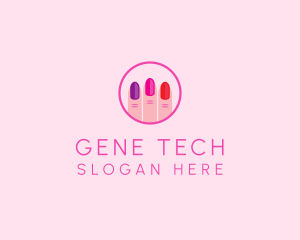 Manicure Nail Spa logo design