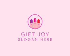 Manicure Nail Spa logo design