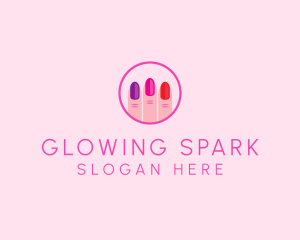 Manicure Nail Spa logo design