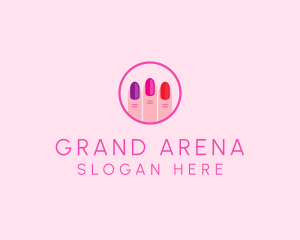 Manicure Nail Spa logo design