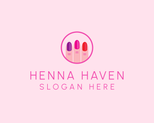 Manicure Nail Spa logo design