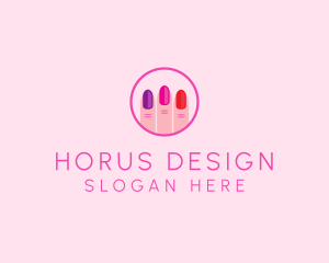 Manicure Nail Spa logo design