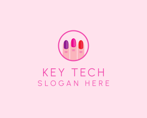 Manicure Nail Spa logo design