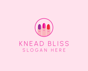 Manicure Nail Spa logo design